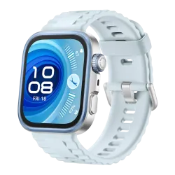 HUAWEI WATCH FIT 4 Pro / Vetro zaffiro / Cassa in titanio e cinturino blu / Fino a 10 giorni di autonomia e compatibile con iOS e Android