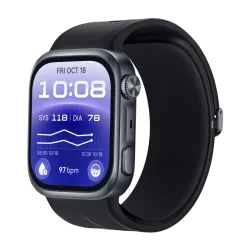 HUAWEI WATCH D3 46mm Nero Fluoroelastomero / Monitoraggio della pression arteriosa / Monitoraggio della salute / Compatibile Android and iOS