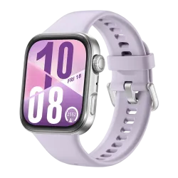 HUAWEI WATCH FIT 4 / Cassa in alluminio e cinturino viola / Fino a 10 giorni di autonomia e compatibile con iOS e Android