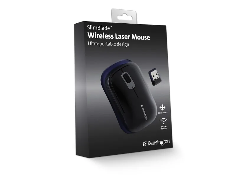 Kensington SlimBlade mouse Ambidestro RF Wireless Laser — 3
