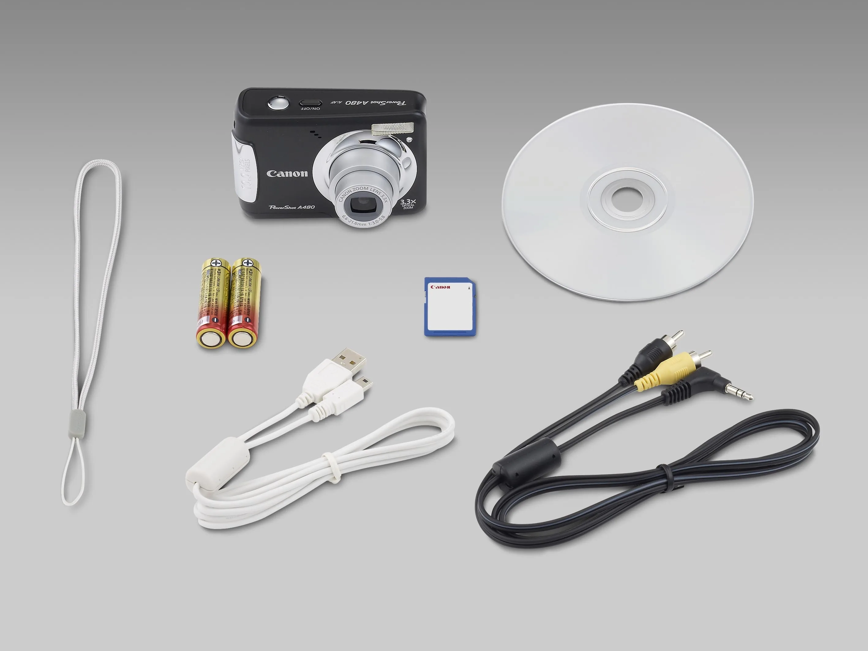Canon PowerShot A480 1/2.3" 10 MP CCD 3648 x 2736 Pixel Nero — 5