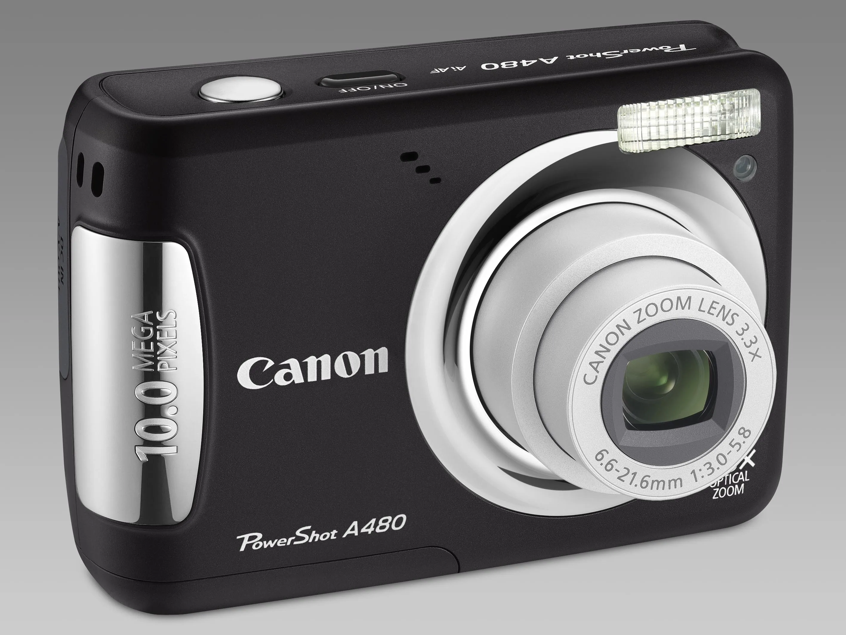 Canon PowerShot A480 1/2.3" 10 MP CCD 3648 x 2736 Pixel Nero — 3