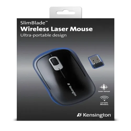Kensington SlimBlade mouse Ambidestro RF Wireless Laser — 7