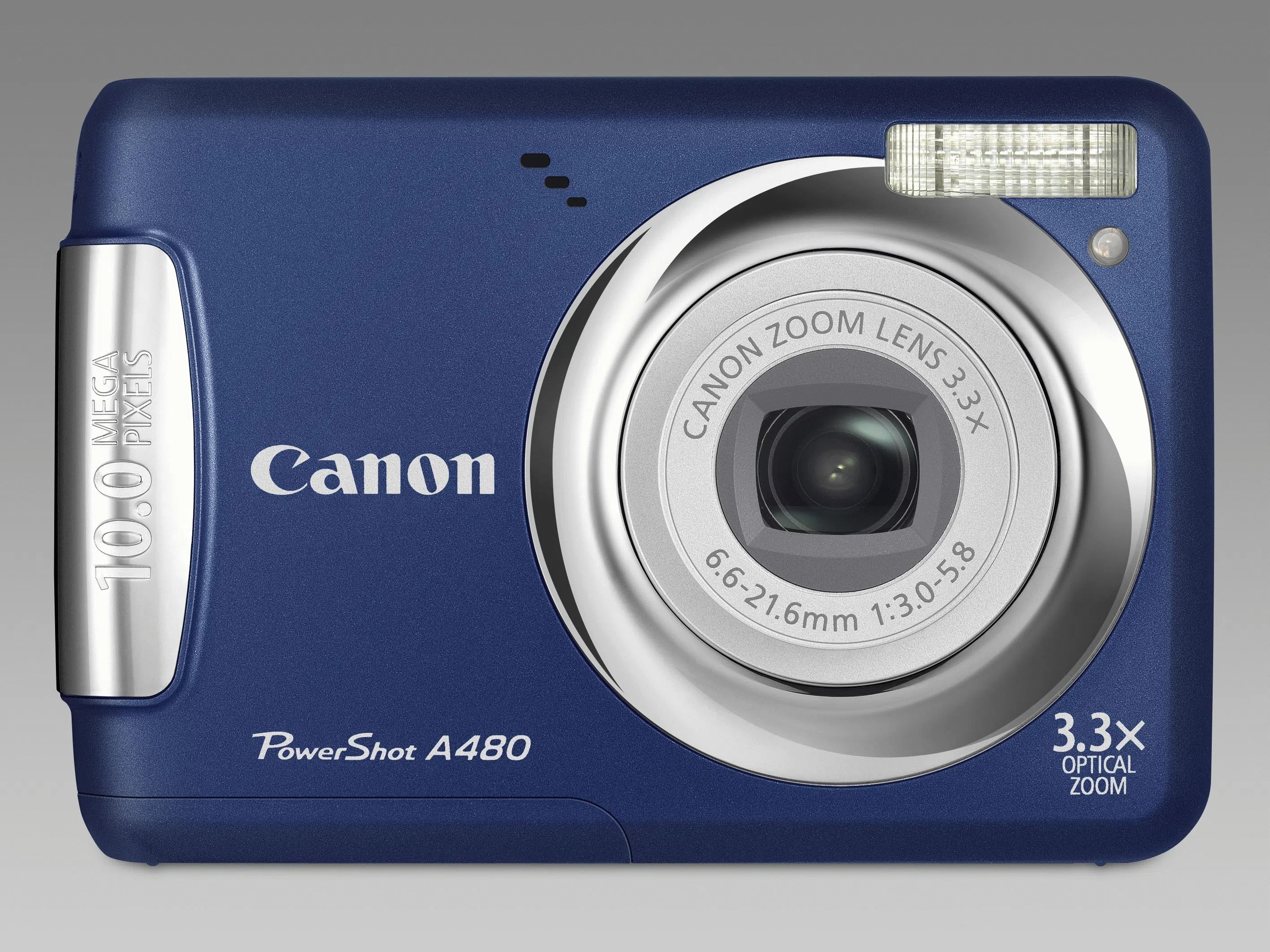 Canon PowerShot A480 1/2.3" 10 MP CCD 3648 x 2736 Pixel Blu — 2