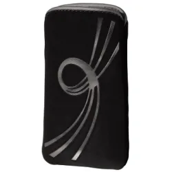 Hama "Black Velvet 1" Mobile Phone Holster custodia per cellulare Nero