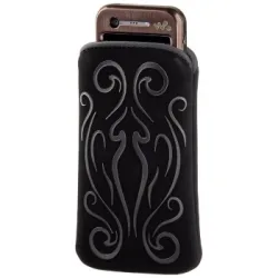 Hama "Black Velvet 4" Mobile Phone Holster custodia per cellulare Nero