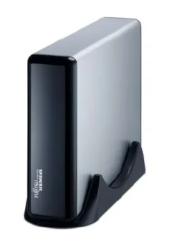 Fujitsu Storagebird Solo 35EV821 disco rigido esterno 1 TB 3.5" Nero, Argento