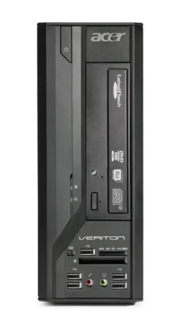 Acer Veriton X270 Intel® Core™2 Duo E7300 2 GB DDR2-SDRAM 160 GB NVIDIA® GeForce® 7050 Windows Vista Business SFF PC