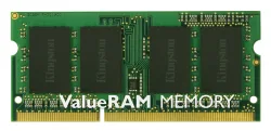Kingston Technology ValueRAM 4GB, 1066MHz, DDR3, SODIMM memoria 1 x 4 GB 204-pin SO-DIMM