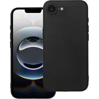 Custodia per Apple iPhone 17e / 16e, OEM, Morbida, Nera — 3
