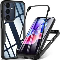 Custodia per Samsung Galaxy A17 5G / A16 5G A166 / A16 4G A165, Techsuit, ColorVerse 360, Nera — 3