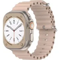 Cinturino Techsuit W038 per Apple Watch 49mm / 46mm / 45mm / 44mm / 42mm Series, Marrone — 3