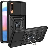 Custodia per Samsung Galaxy A50s A507 / A30s A307 / A50 A505, Techsuit, CamShield, Nera — 3