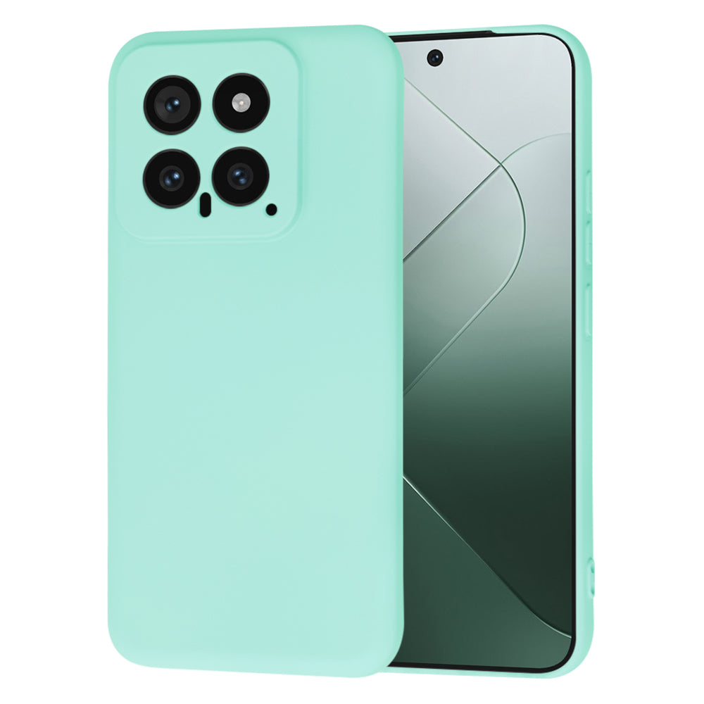 Techsuit Custodia per Xiaomi 14, Techsuit, SoftFlex, Turchese