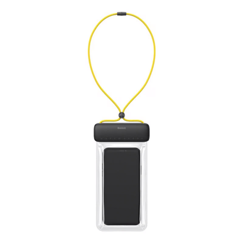 Custodia Universale Waterproof per Telefono, Baseus, Let's Go, Gialla ACFSD-DGY