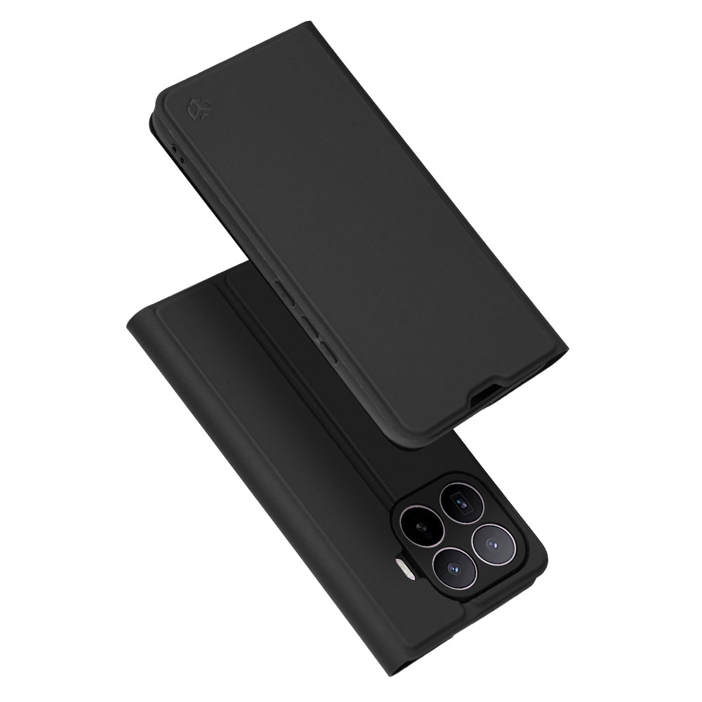 Techsuit Custodia per Xiaomi 17T, Techsuit, Magskin Book, Nera
