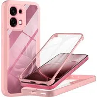 Custodia per Oppo A6 Pro 5G / A6 Pro 4G, Techsuit, ColorVerse 360, Rosa — 3