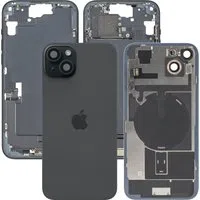 Cover Batteria Apple iPhone 15 Plus, Con Scocca Centrale, Parti Complete, Nero, Swap Premium — 3