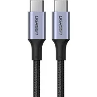 Cavo dati e ricarica USB-C - USB-C UGREEN US316, 100W, 1m, grigio — 3