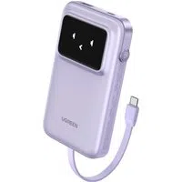 Batteria Esterna UGREEN PB511 Uno, 10000mAh, 30W, QC + PD, 1 x USB-A - 2 x USB-C, Viola — 3