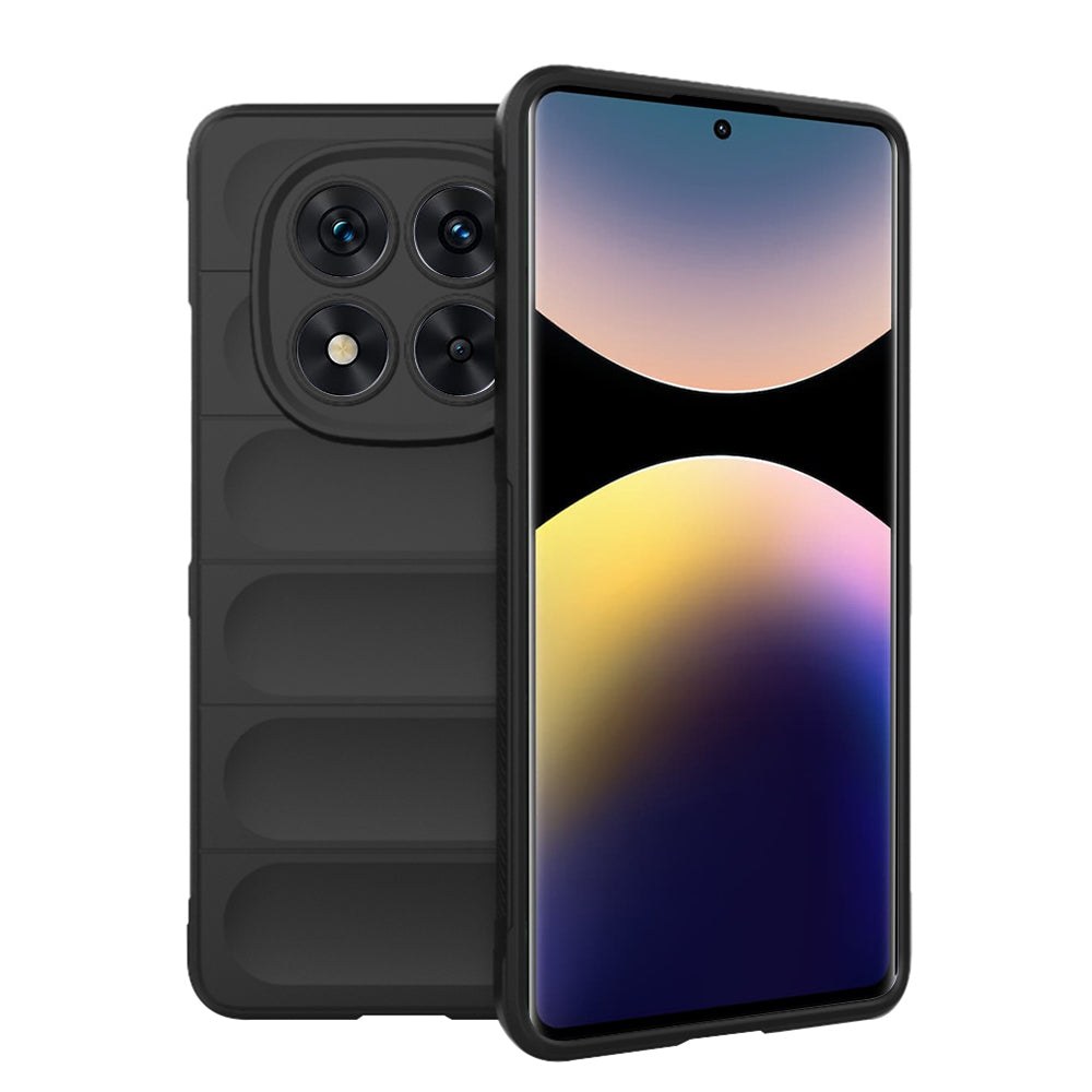 Custodia per Xiaomi Poco X7 / Note 14 Pro 5G, Techsuit, Magic Shield, Nera