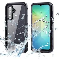 Custodia Waterproof per Samsung Galaxy A26 A266, ShellBox, Nera — 3