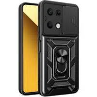 Custodia per Xiaomi Redmi Note 13 5G, Techsuit, CamShield, Nera — 3
