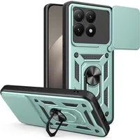 Custodia per Xiaomi 15T, Techsuit, CamShield, Verde — 3
