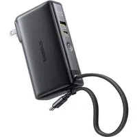 Batteria Esterna Baseus Nomos NT11 Omni US, 10000mAh, 67W, QC + PD, 1 x USB-A - 2 x USB-C, Nera P10078807123-00 — 3