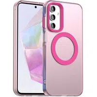 Custodia MagSafe per Samsung Galaxy A35 5G A356, Techsuit, CandyCase, Rosa — 3