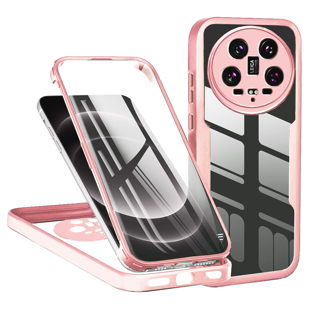Techsuit Custodia per Xiaomi 14 Ultra, Techsuit, ColorVerse 360, Rosa