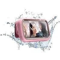 Custodia da Parete con Membrana Tattile Techsuit LC-999 per Telefono, Impermeabile, Rosa Dorato — 3
