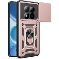 Custodia per Xiaomi Redmi Note 15 Pro 5G, Techsuit, CamShield, Rosa Dorata — 3