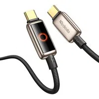 Cavo Dati e Ricarica USB-C - USB-C McDodo CA-6681 Spegnimento Automatico, 100W, 1.2m, Dorato — 3