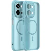 Custodia MagSafe per Xiaomi Redmi 15C 5G / 15C 4G, Techsuit, HaloFrost II, Verde Chiaro — 3