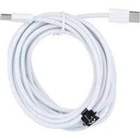Cavo Dati e Ricarica USB-C - USB-C OEM HD26, 30W, 3m, Bianco — 3