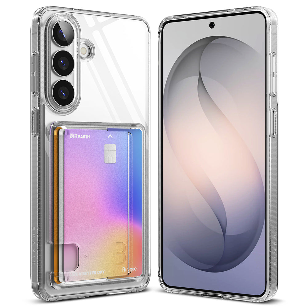 Ringke Custodia per Samsung Galaxy S26 Plus S947, Ringke, Fusion Card, Trasparente