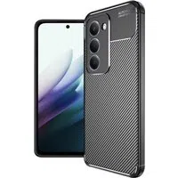 Custodia per Xiaomi Redmi 15 5G / 15 4G, Techsuit, CarbonFiber, Nera — 3