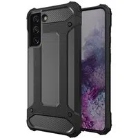 Custodia per Samsung Galaxy S22 5G S901, OEM, Armor, Nera — 3