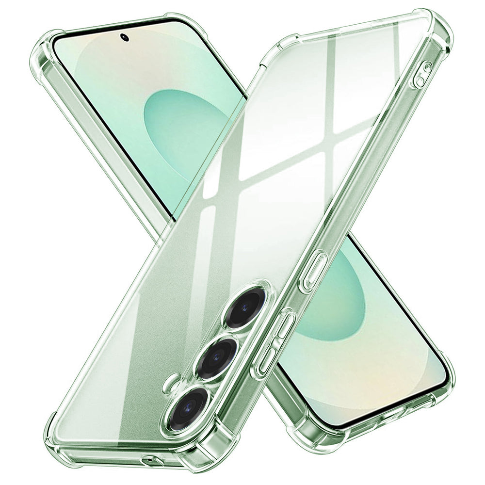 Techsuit Custodia per Samsung Galaxy S25+ S936, Techsuit, Shockproof Clear, Trasparente