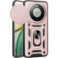 Custodia per Honor Magic8 Lite, Techsuit, CamShield, Rosa Dorato — 3
