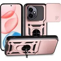 Custodia per Honor 400, Techsuit, CamShield, Rosa — 3