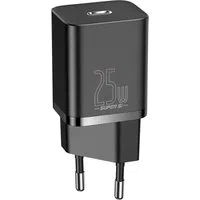 Caricabatterie di rete Baseus Super Si, 25W, 3A, 1 x USB-C, nero CCSP020101 — 3