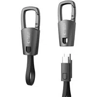 Cavo Dati e Ricarica USB-C - USB-C Tech-Protect Ultraboost DNA Portachiavi, 60W, 0.17m, Grigio — 3