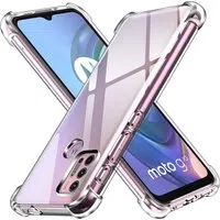 Custodia per Motorola Moto G30 / G20 / G10, Techsuit, Shockproof Clear, Trasparente — 3