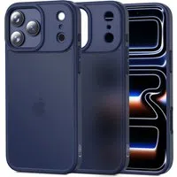 Custodia per Apple iPhone 17 Pro, Tech-Protect, Magmat, Blu Opaco — 3