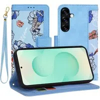 Custodia per Samsung Galaxy S25+ S936, Techsuit, FlipCraft, Blu — 3