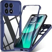Custodia per Xiaomi Poco F8 Pro, Techsuit, ColorVerse 360, Blu — 3