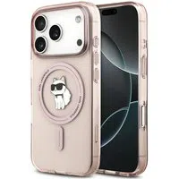 Custodia MagSafe per Apple iPhone 17 Pro, Karl Lagerfeld, IML Choupette, Rosa — 3