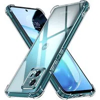 Custodia per Motorola Moto G72, Techsuit, Shockproof Clear, Trasparente — 3